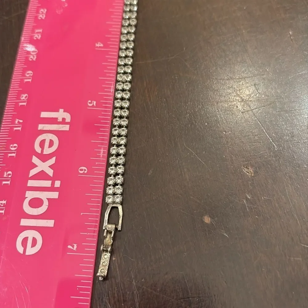 Vintage rhinestone bracelet